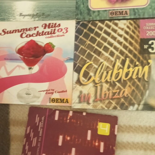 Dance lounge music CD set like new, 5 discs