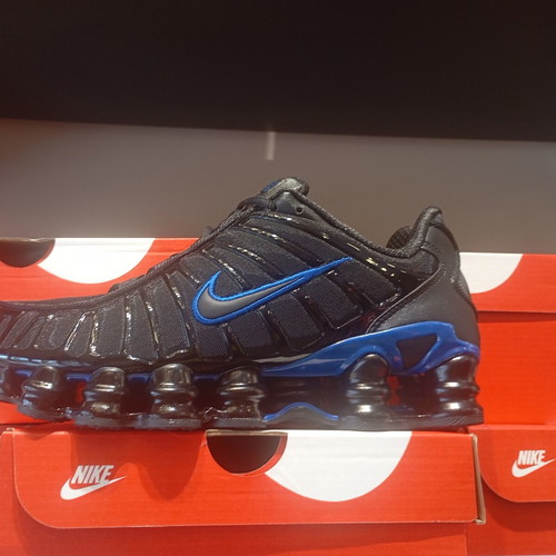 Nike Shox athletic shoes new, black and red
