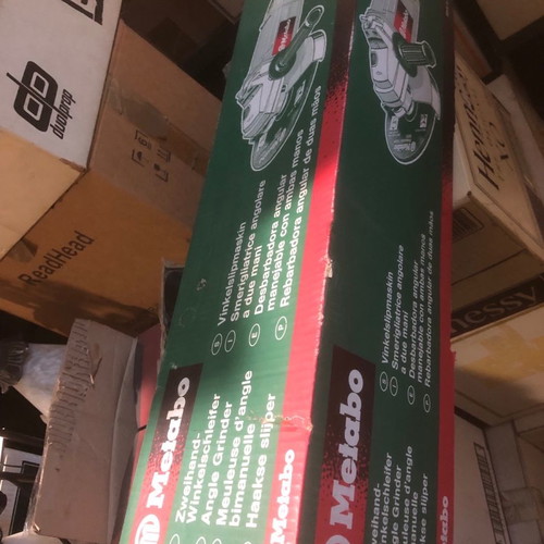 Metabo angle grinder 230mm 2500W new in box