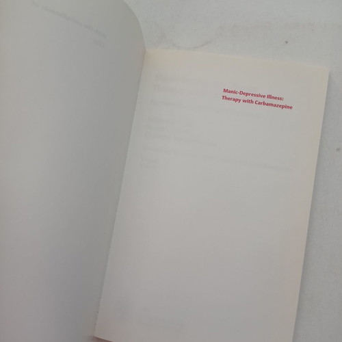 Manic-Depressive Illness book used, English