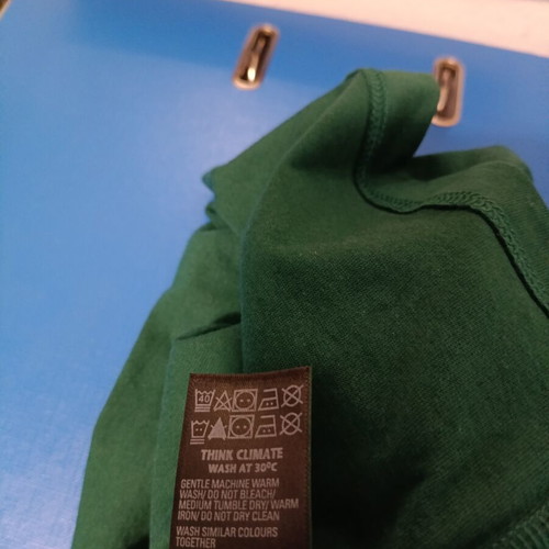 Marks & Spencer short-sleeve t-shirt new, 100% cotton, green, XXL
