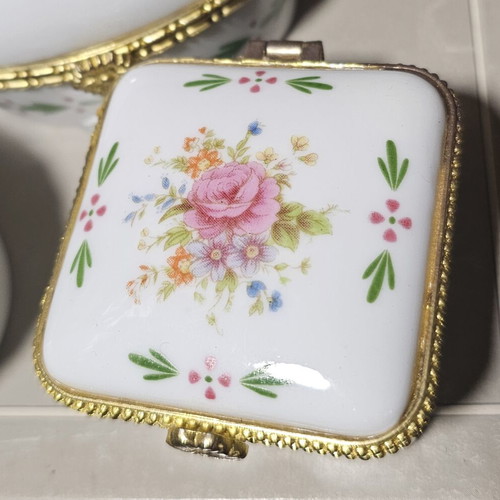 Set of three decorative jewelry boxes new