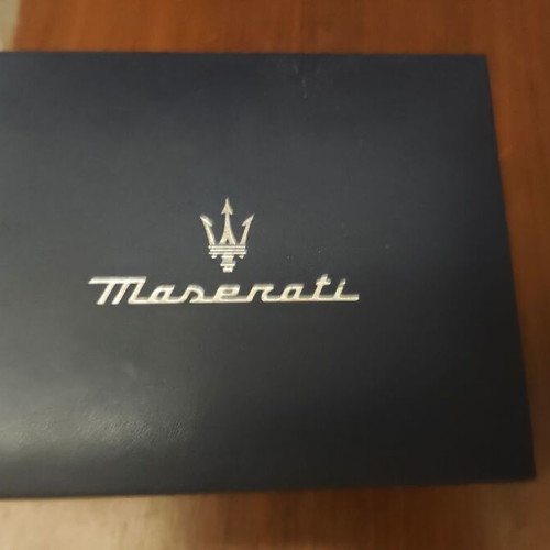 Maserati wristwatch, brand new, black