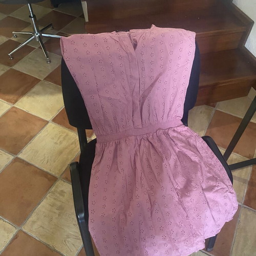 Sisley pink dress like new for girls 13-14 years, size 170 cm