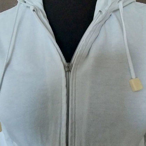 Cotton cardigan Naf Naf like new, white, size M