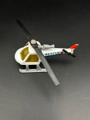 Vintage Matchbox Rescue Helicopter 1982 like new, 1:110 scale