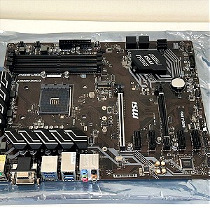 Motherboard Gaming - MSI B450-A Pro Max Black AMD Socket Ryzen AM4 ATX Gaming Motherboard