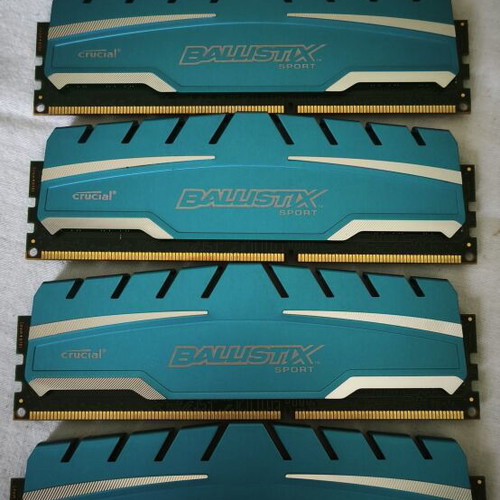 Crucial Ballistix Sport 32GB DDR3 RAM like new