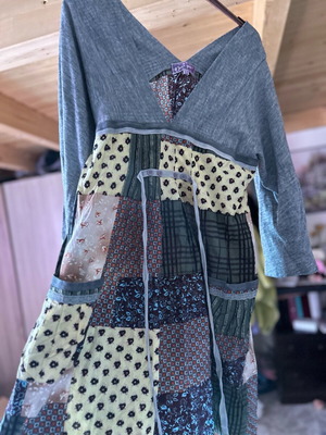 Dress multicolored like new, size L