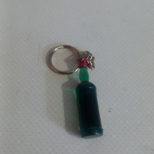 JmB Vintage Keychain Bottle Shape 6cm like new