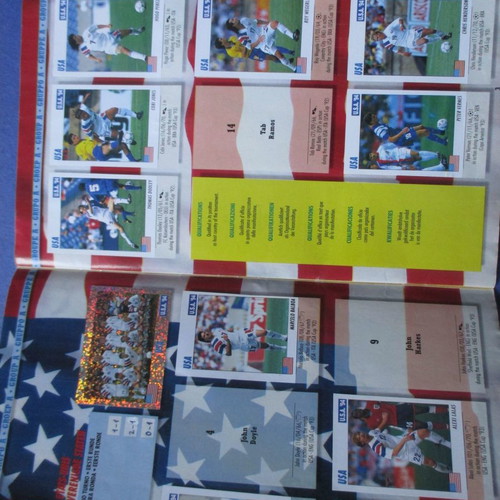 Sticker album football USA 94 used, Service Line Modena