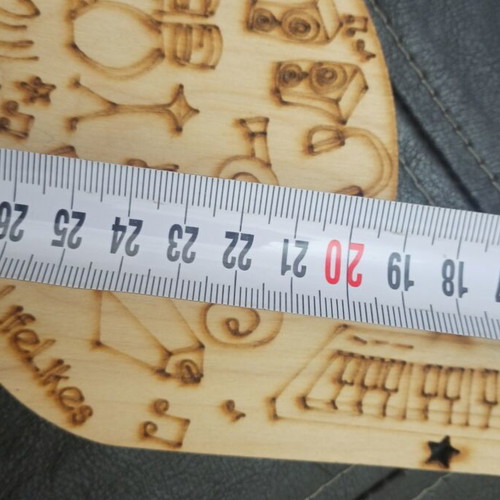 Wooden note new