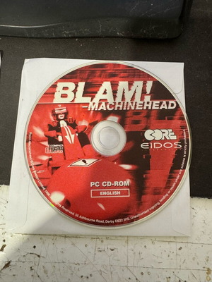 Blam! MachineHead PC CD used collectible Virgin Interactive