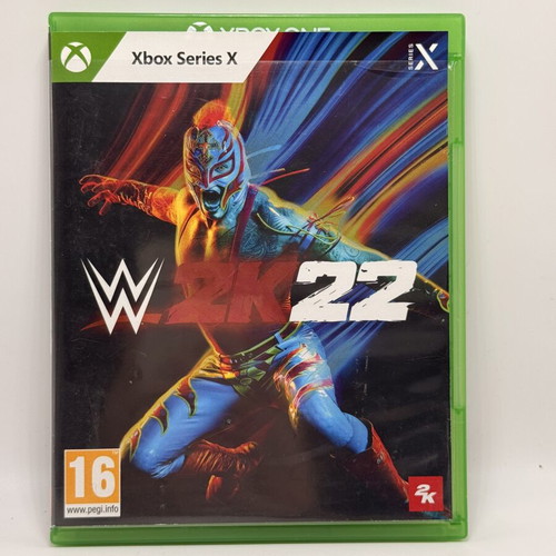 WWE 2K22 Xbox One game used, action adventure