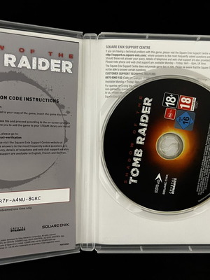 Shadow of the Tomb Raider PC DVD-ROM game, Square Enix