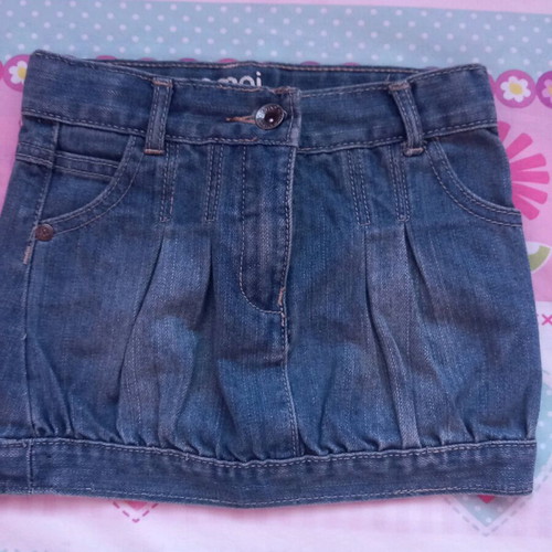 GAP denim skirts like new, pack of 2, blue, 4 years, 104 cm