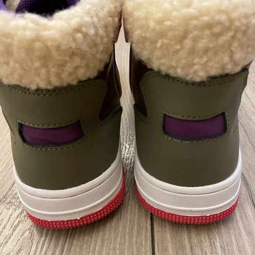 Vingino leather sneakers new, sporty, brown, size 36