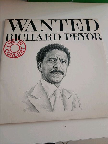  diskos viniliou Richard pryor wanted live in concert