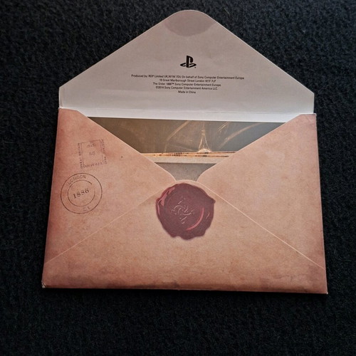 The Order 1886 Promo PS4 used, wax and seal