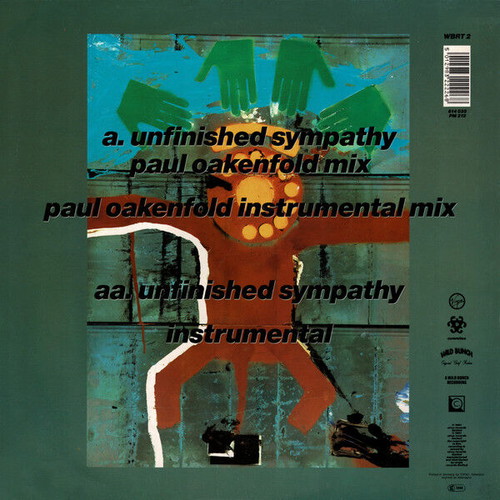 Massive Unfinished Sympathy record used, electronic genre