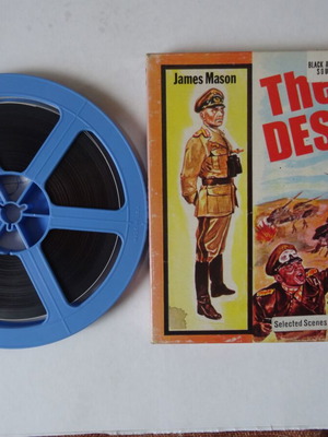 The Desert Fox Super 8mm film like new, black and white, sound