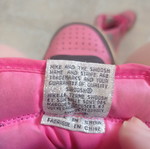 Nike ψηλοτάκουνα αθλητικά παπούτσια σαν καινούργιο, ροζ και ασημί