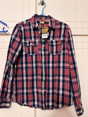 Lee Cooper Men's Checked Shirt Small New With Tags