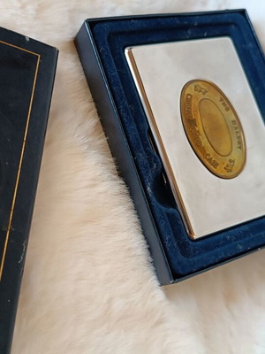 Dalvey Vintage Cardholder New, Silver and Gold, 6 Cards