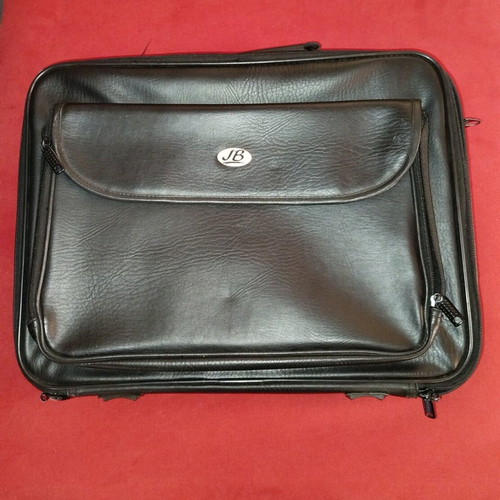 JB laptop bag used, black, fits up to 15.6"
