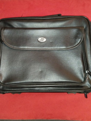 JB laptop bag used, black, fits up to 15.6"