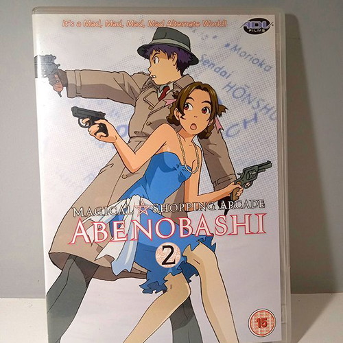 Anime DVD Magical Shopping Arcade Abenobashi Vol.1-2 like new