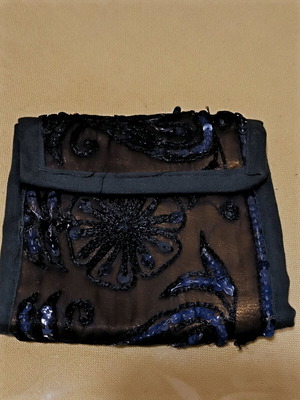 Women's wallet like new, brown and gold