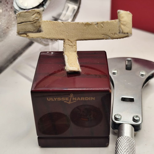 Vintage watches set with boxes and parts