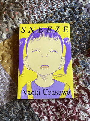 Naoki Urasawa Sneeze manga σαν καινούργιο, στα Αγγλικά