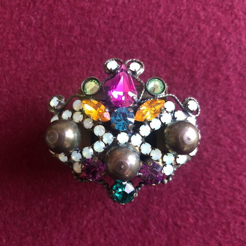 Artwear Dimitriadis baroque multicolored ring