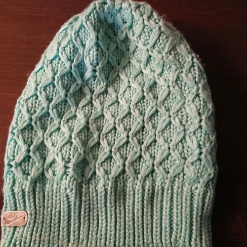 Nike knitted hat new turquoise