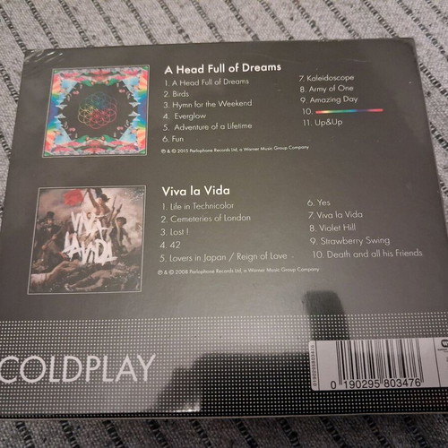 Coldplay A Head Full Of Dreams Viva La Vida 2CD boxset new