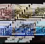  Turkey 1956-1960, Cities of Turkey (9) stamps