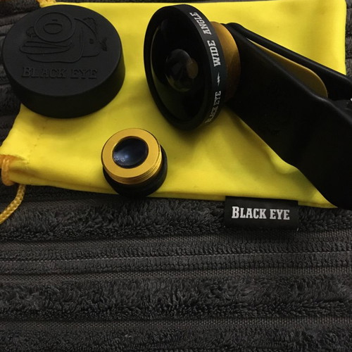 Black Eye Lens Combo smartphone telephoto lens like new