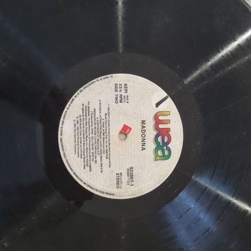Madonna vinyl record used