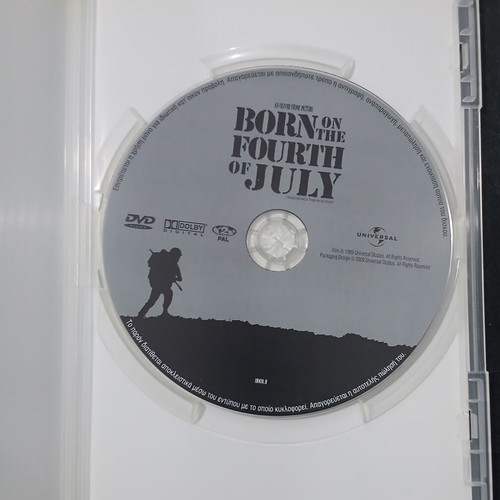 Born on the Fourth of July DVD used, social drama documentary