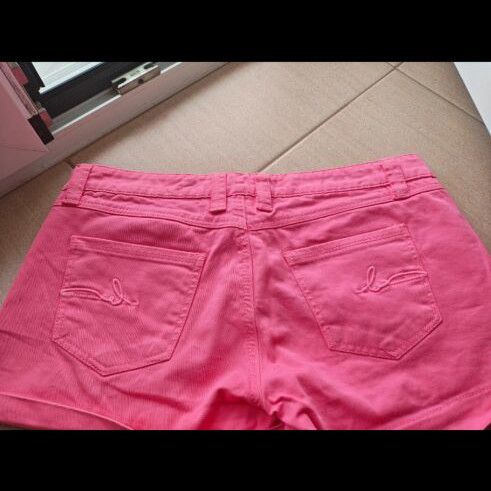 Bsb pink shorts like new, mid-rise mini
