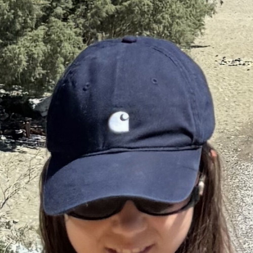 Carhartt WIP Madison logo unisex cap navy blue