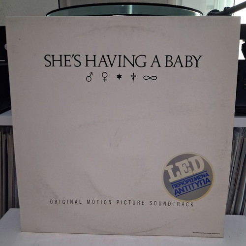 She's Having A Baby Original Motion Picture Soundtrack vinyl LP