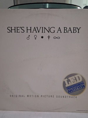 She's Having A Baby Original Motion Picture Soundtrack vinyl LP