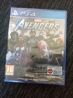 Marvel Avengers PS4 game, sealed