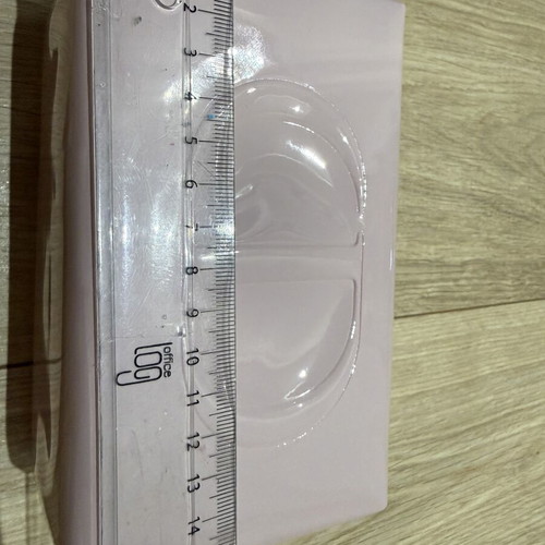 Dior beauty pastel pink cosmetic pouch new