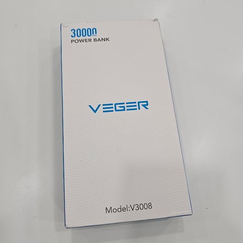 Veger V3008 Power Bank 30000mAh νέο με LED οθόνη και 20W PD γρήγορη φόρτιση