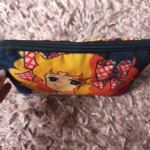Toiletry bag with Candy Candy brand new, black and orange