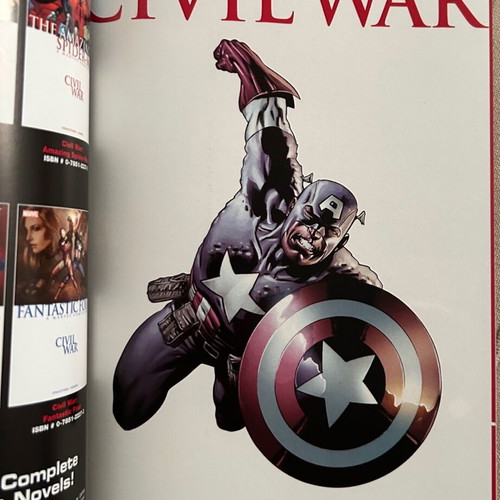 Civil War Volume Captain America Marvel like new, in English